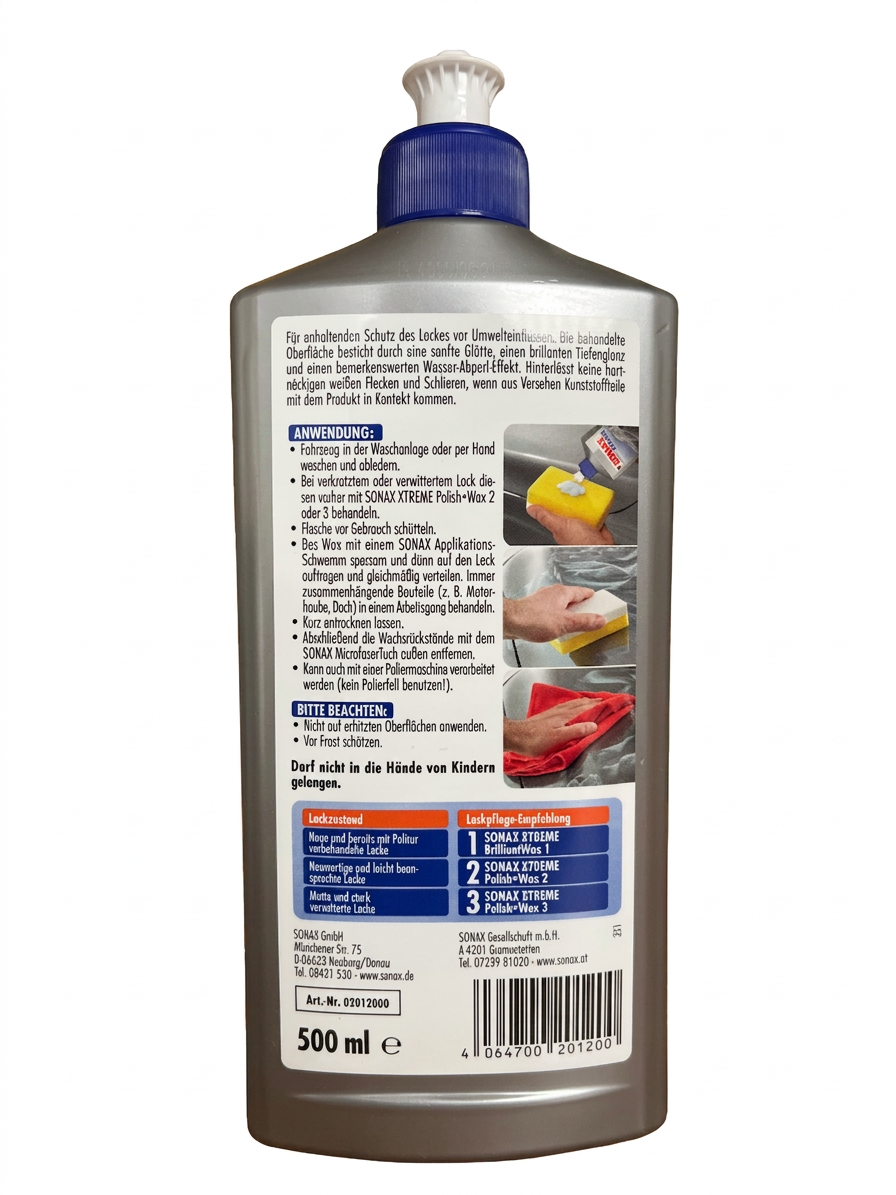SONAX XTREME BrilliantWax 1 Hybrid NPT (500 ml) Art. 02012000