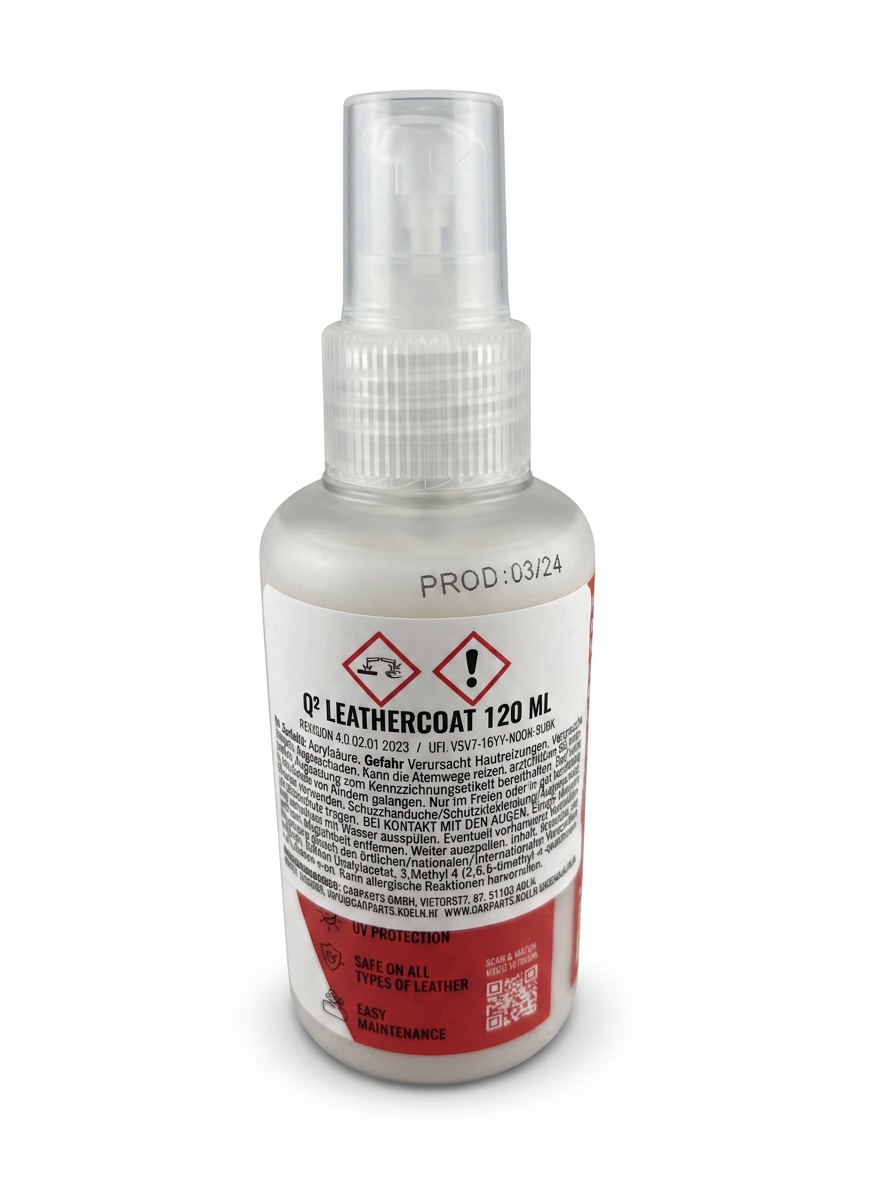 GYEON Q² LeatherCoat REDEFINED | Leder Keramikversiegelung 120ml | Q2LC120