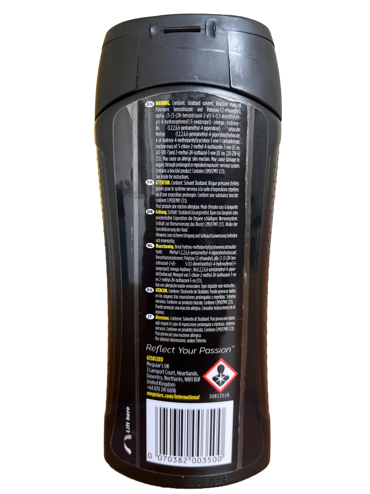 Kunststoffpflege Plastic Restorer Ultimate Black G15812EU 355ml