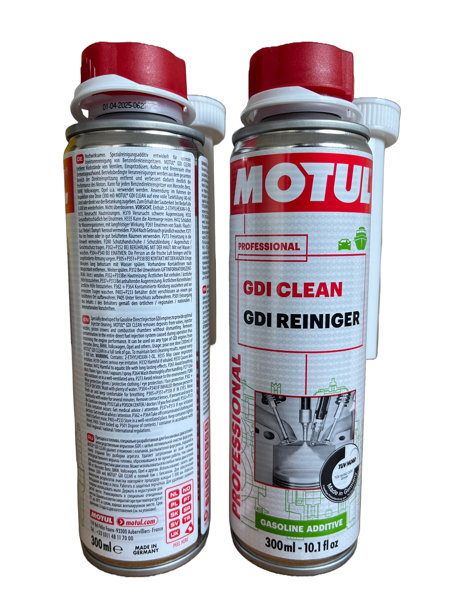 Injektoren Reinigung GDI Reiniger 2x Motul GDI Cleaner 300 ml 109995