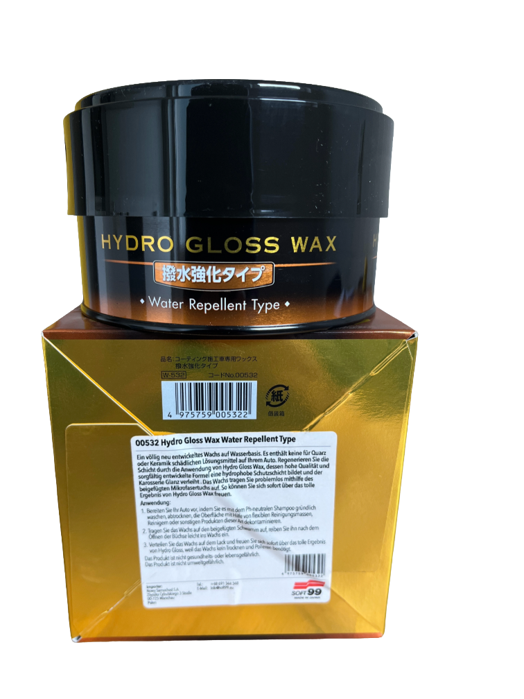 Autowachs Soft99 Hydro Gloss Wax Water Repellent - 150 ml