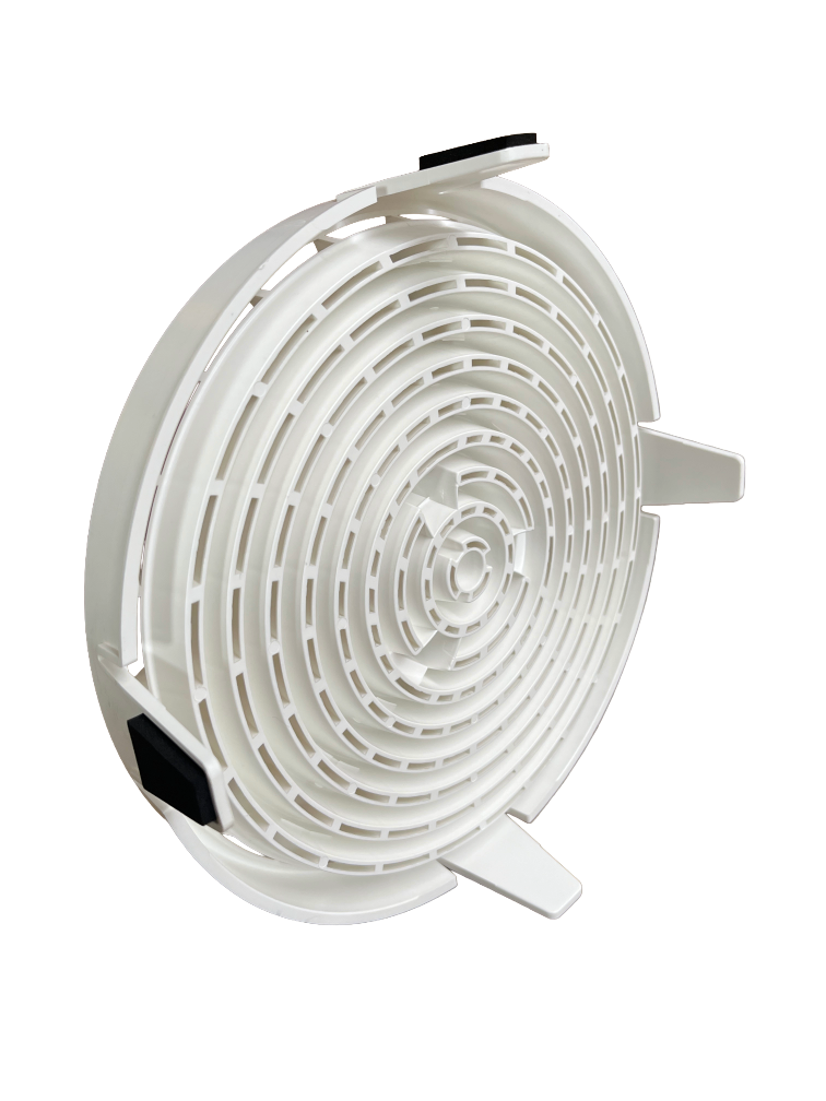 Schmutzfang für Wascheimer Weiß