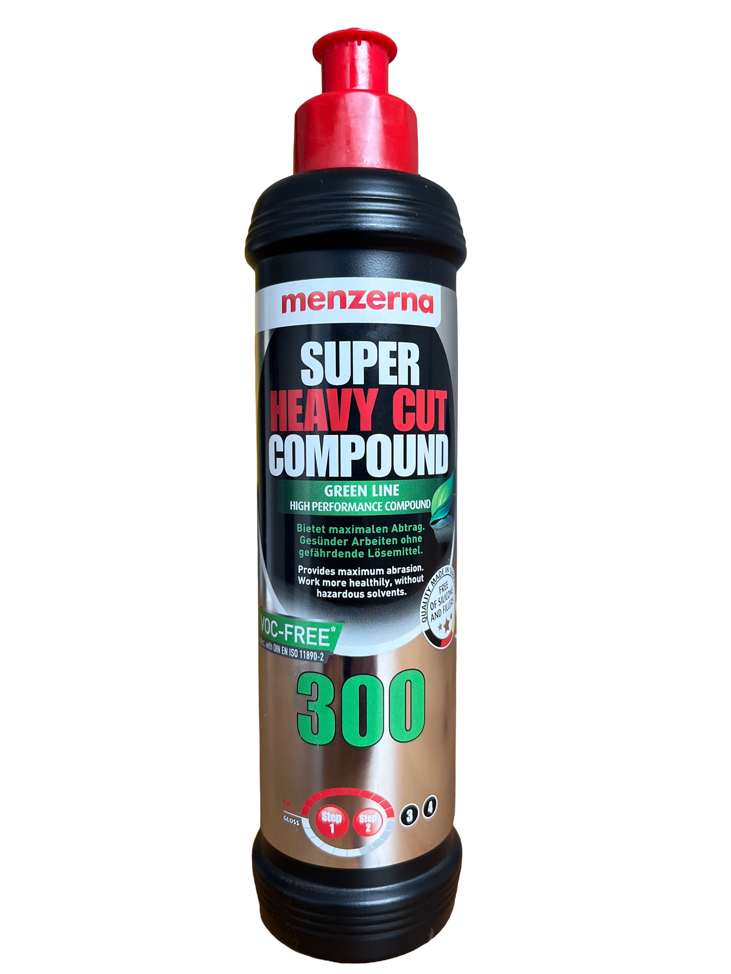 Schleifpolitur Menzerna Super Heavy Cut Politur 300 Green Line 250ml