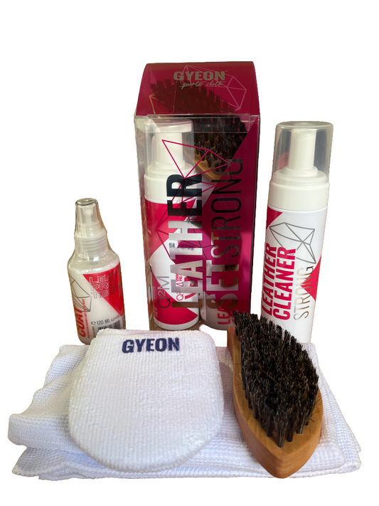 GYEON Q²M LeatherSet strong - Lederpflege-Set stark 200 ml