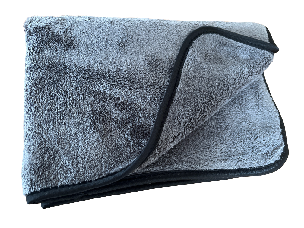 Autopoliertuch Poliertuch Korea Super Plush mit Satinrand 58 cm x 38 cm 550 g/m