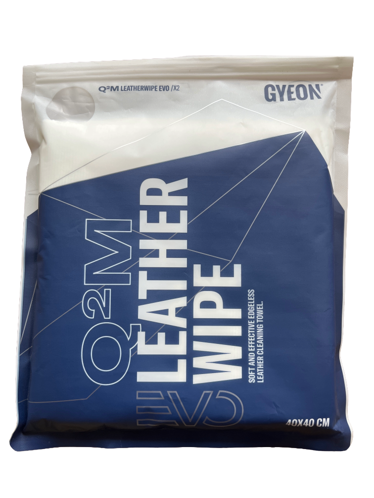 Lederpflegetuch 40 x 40 cm 2 Stück GYEON Q²M LeatherWipe EVO