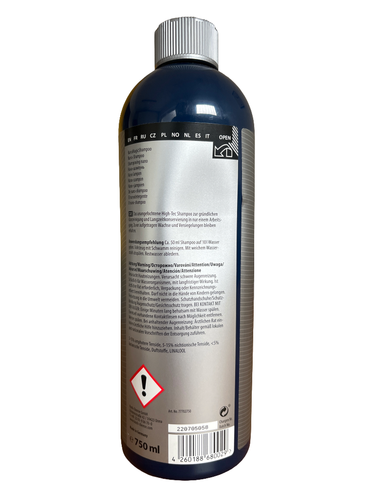 Autoshampoo 750 ml Koch Chemie NanoMagicShampoo