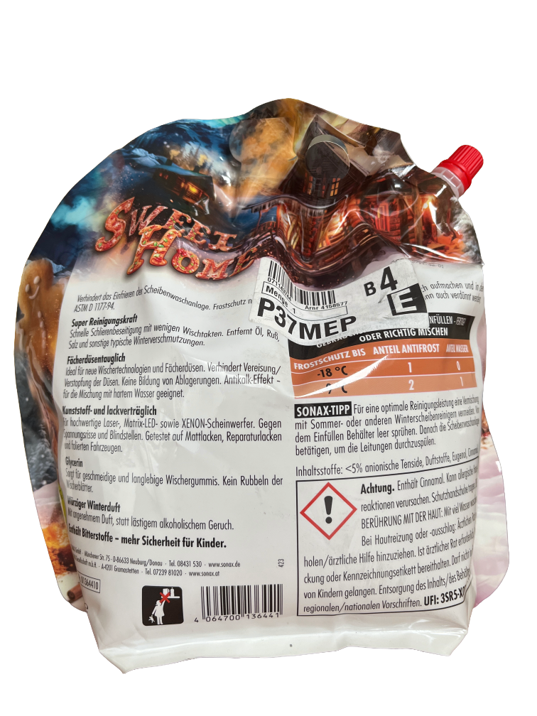 Antifrost Klarsicht Frostschutz Scheibenreinigungsanlage Sonax -3 L
