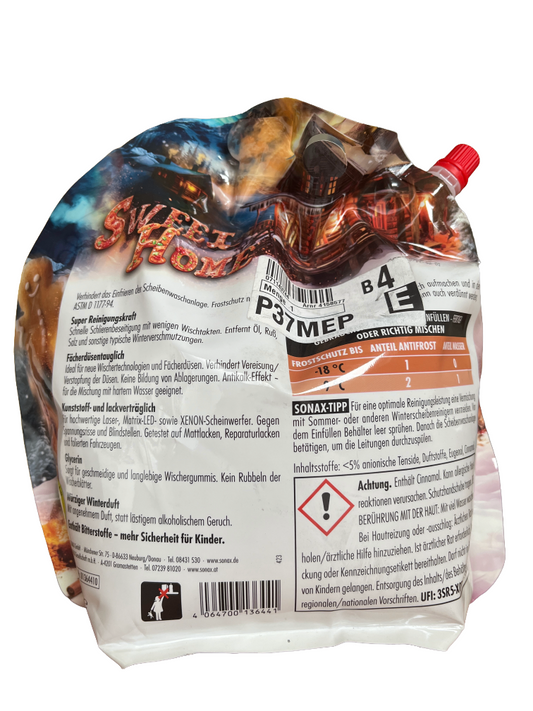 Antifrost Klarsicht Frostschutz Scheibenreinigungsanlage Sonax -3 L