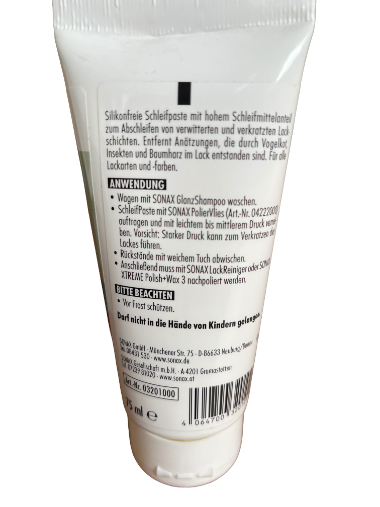 SONAX Schleifpaste Art. 03201000