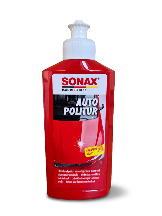SONAX AutoPolitur – Tiefenglanz für Bunt- & Metalliclack