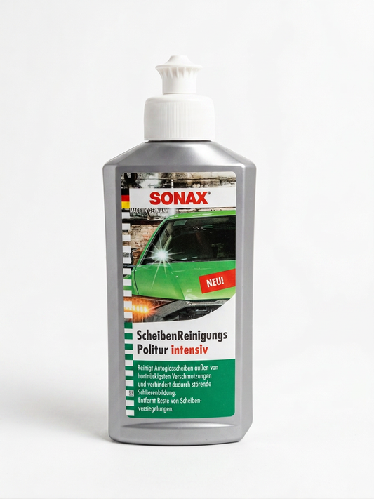 SONAX ScheibenReinigungsPolitur – Intensiv-Reiniger 250ml – Art. 03371000