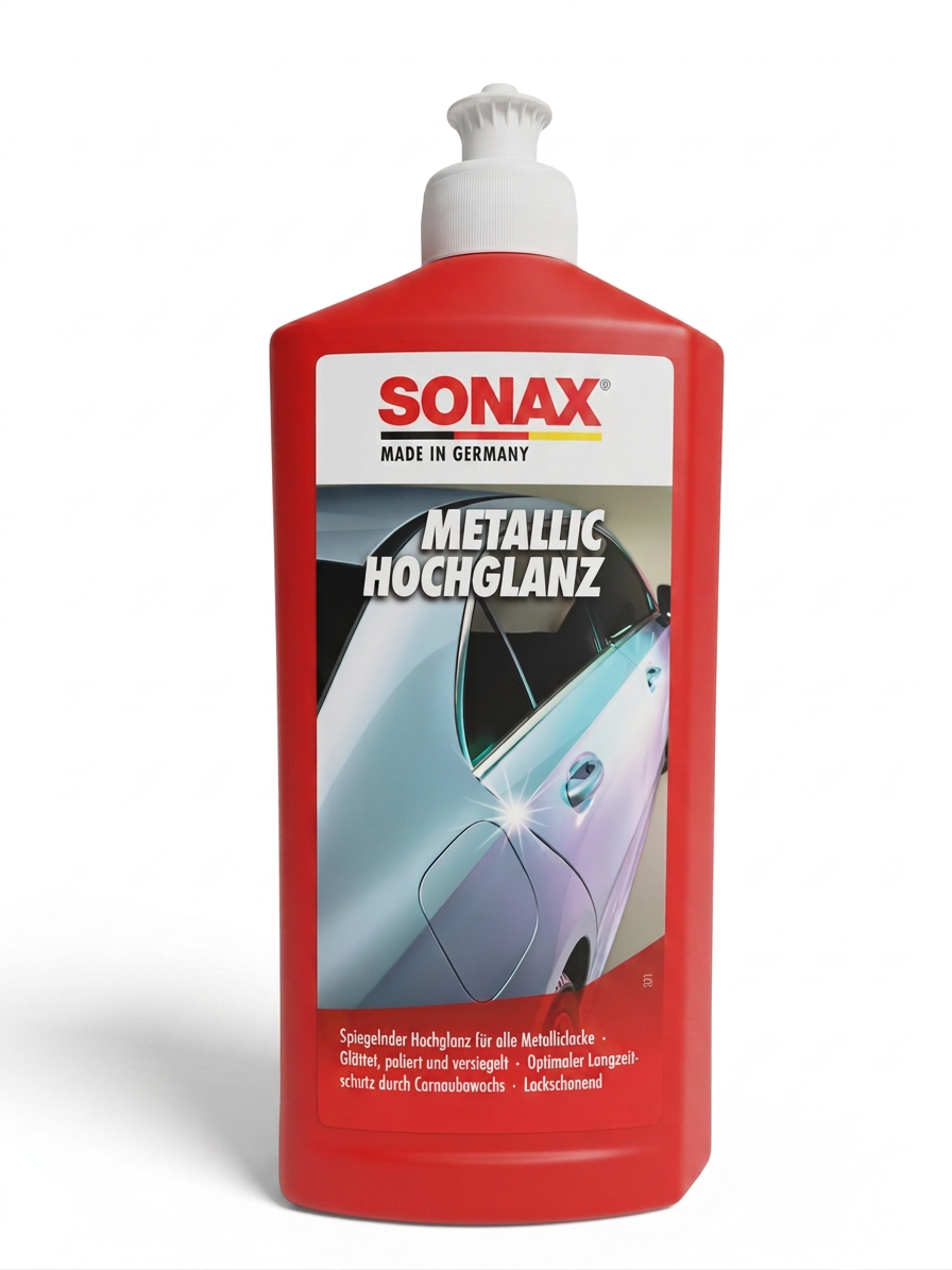SONAX MetallicHochglanz Politur (500 ml) – Spiegelglanz & Schutz Art. 03172000