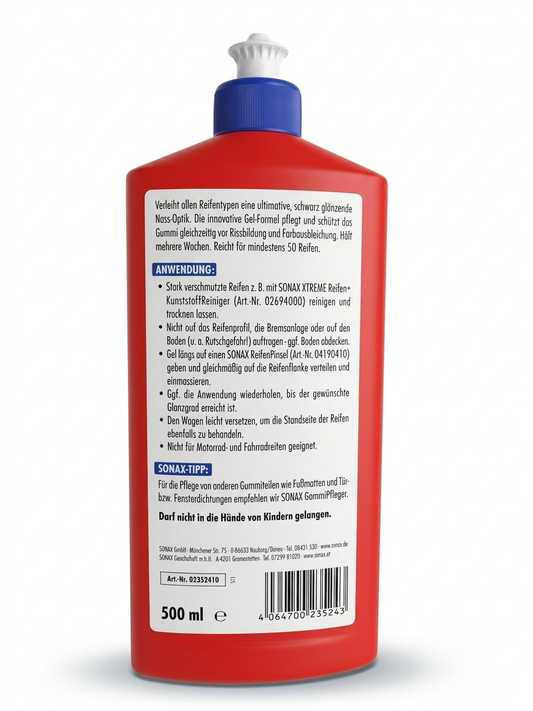 SONAX Xtreme Reifen Glanz Gel 500 ml – Reifen Wie neu!
