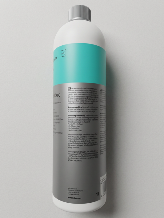 Koch Chemie Hpc (Hydro Plast Care) – Kunststoffpflege Konzentrat 1,0 L – Art. 476001