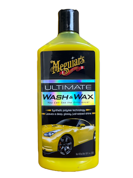 Autoshampoo Carshampoo Konzentrat Meguiar's G17716EU Ultimate Wash & Wax 473ml
