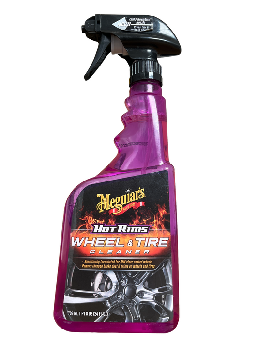 Felgenreiniger Reifenreiniger Meguiars Hot Rims Wheel&Tire Cleaner -  710 ml