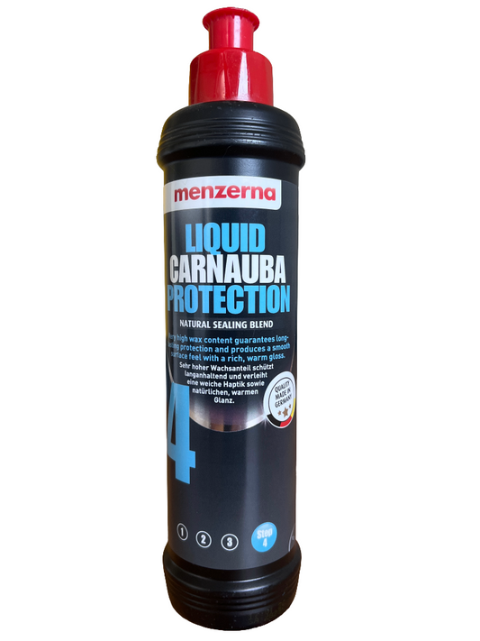 Autowachs Carnauba Versiegelung Menzerna Liquid Protection  250ml