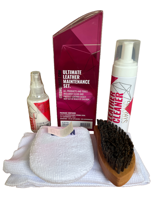 GYEON Q²M LeatherSet strong - Lederpflege-Set stark 200 ml
