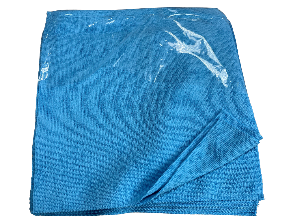 ProfiPolish Allroundtuch blau 40 cm x 40 cm - 10 Stück