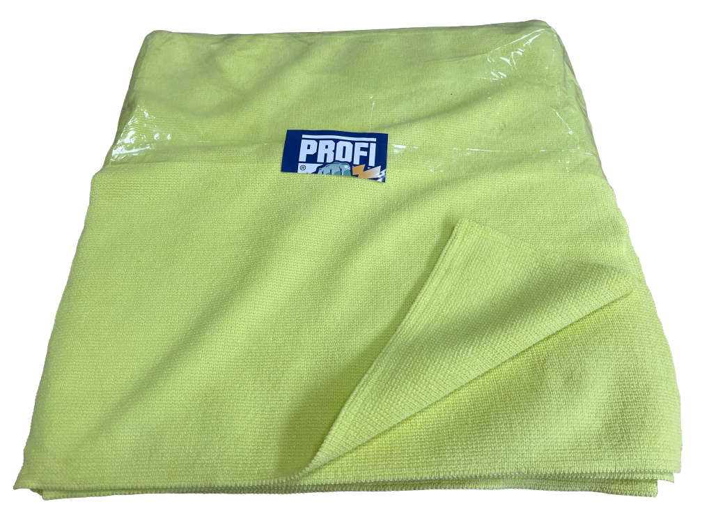 ProfiPolish Allroundtuch gelb 40 cm x 40 cm - 10 Stück