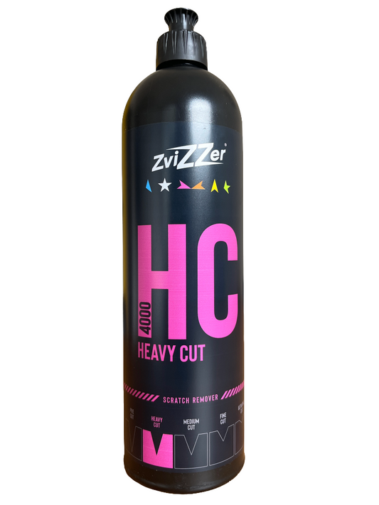 Zvizzer HC 4000 Heavy Cut Scratch Remover Politur 750 ml