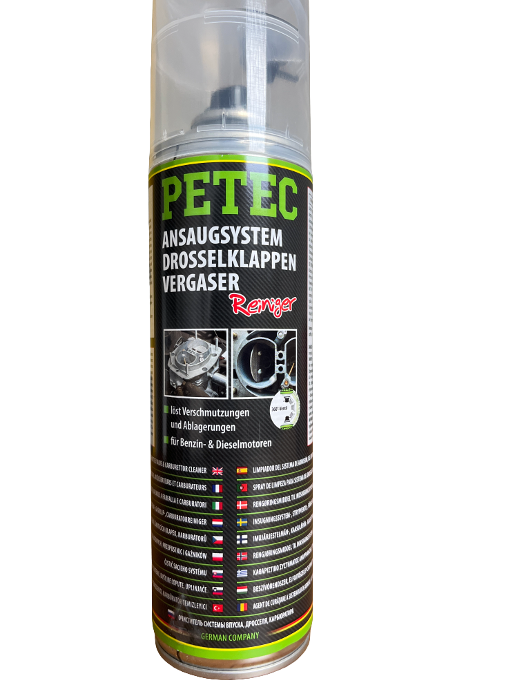 Drosselklappenreiniger Petec 500 ml.