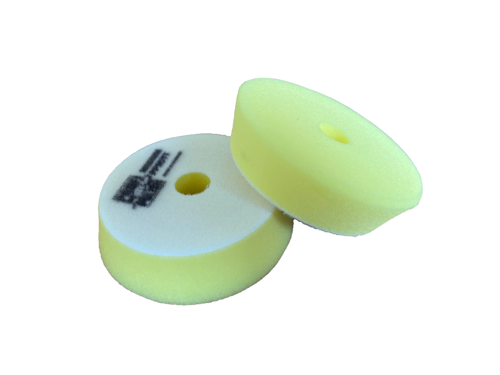 ProfiPolish Polierschaum DA medium gelb Ø 95 mm - 2 Stück