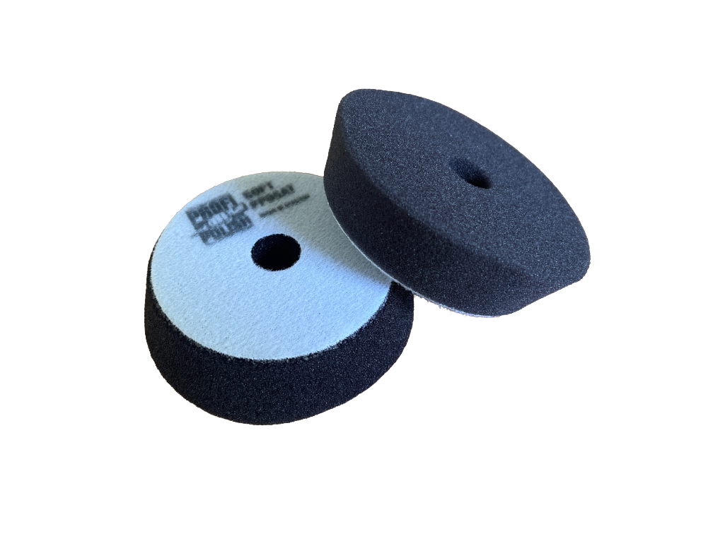ProfiPolish Polierschaum DA soft anthrazit Ø 95 mm - 2 Stück