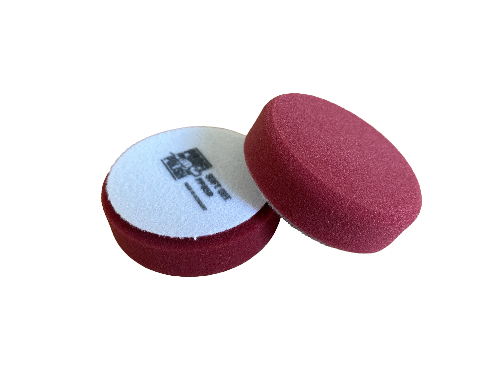 ProfiPolish Polierschaum DA soft cut brombeer Ø 95 mm - 2 Stück