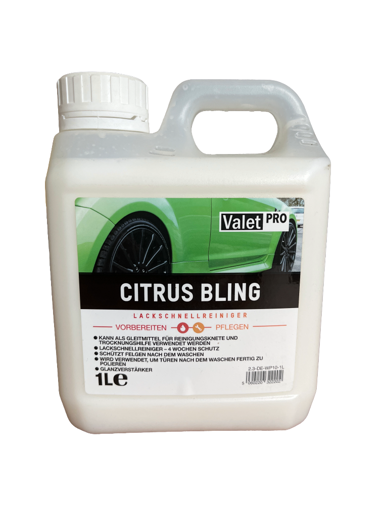 Gleitmittel Valet Pro Citrus  Bling Detailer- 1 L