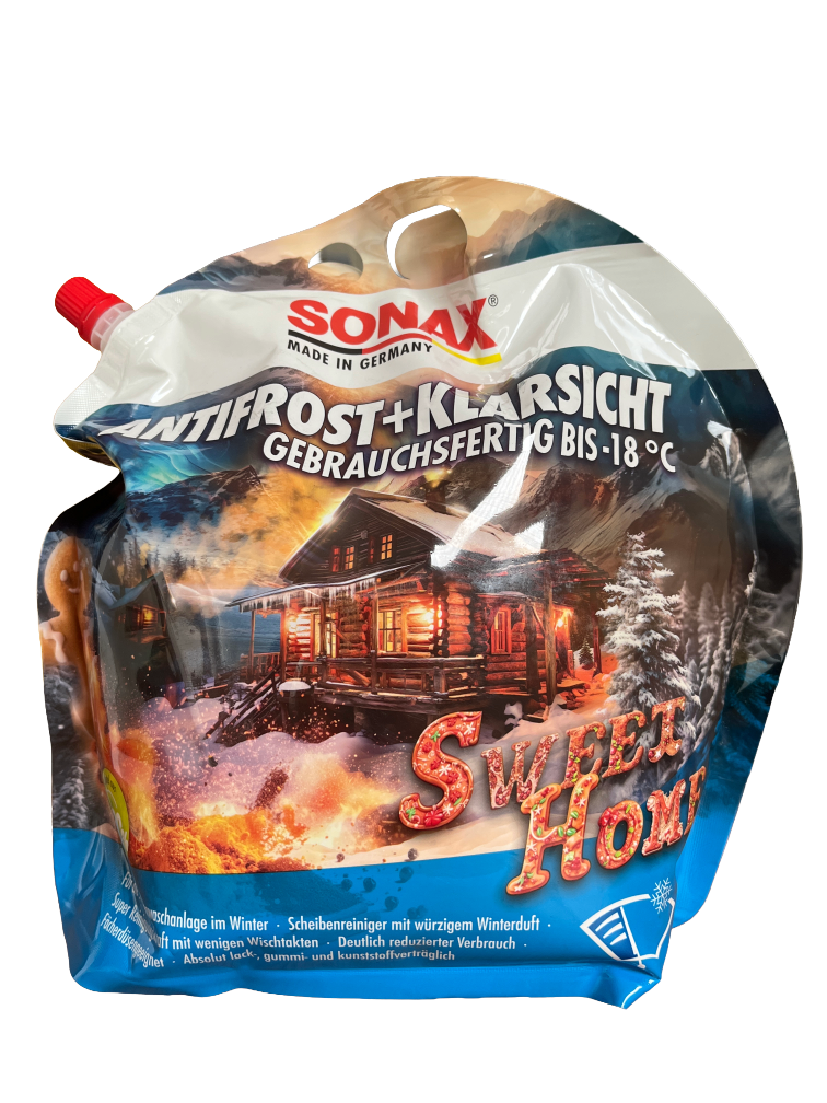 Antifrost Klarsicht Frostschutz Scheibenreinigungsanlage Sonax -3 L
