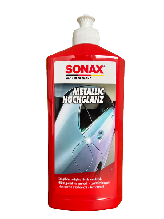 SONAX MetallicHochglanz Politur (500 ml) – Spiegelglanz & Schutz | Art. 03172000