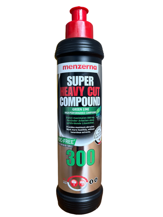 Schleifpolitur Menzerna Super Heavy Cut Politur 300 Green Line 250ml
