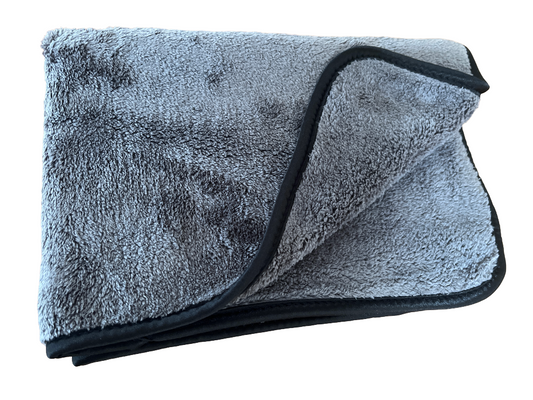 Autopoliertuch Poliertuch Korea Super Plush mit Satinrand 58 cm x 38 cm 550 g/m