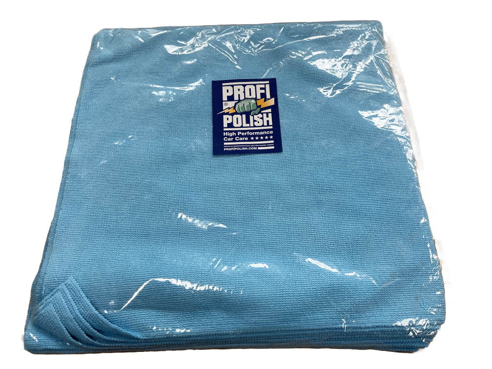 ProfiPolish Allroundtuch blau 40 cm x 40 cm - 10 Stück