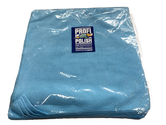 ProfiPolish Allroundtuch blau 40 cm x 40 cm - 10 Stück