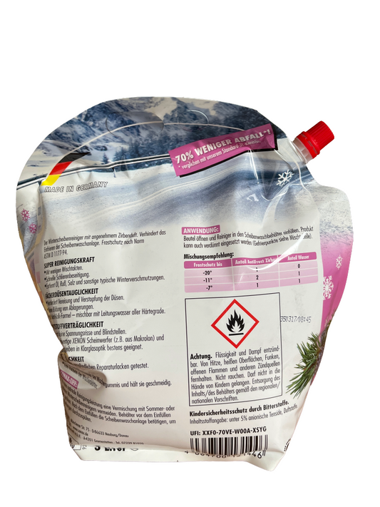 Antifrost Klarsicht Frostschutz Scheibenreinigungsanlage Sonax  3 L