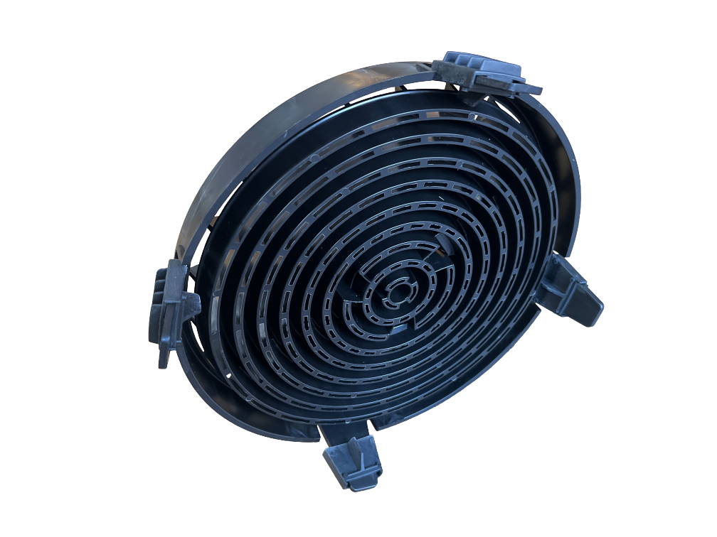 Schmutzfang für Wascheimer in Schwarz