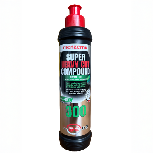 Schleifpolitur Menzerna Super Heavy Cut Politur 300 Green Line 250ml