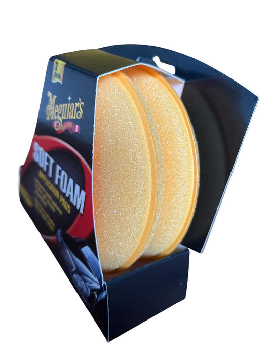 Auftragsschwamm  Meguiars Soft Foam Applicator Pads Schaumstoff X3070
