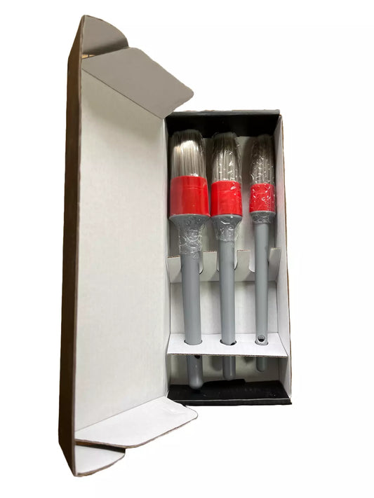Pinselset Soft Brush Pinsel 3er Set hochwertigen Reinigungspinseln
